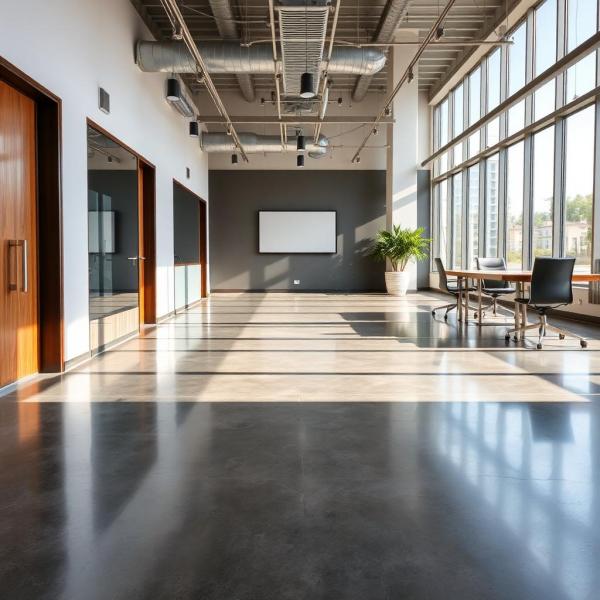 Betoninių grindų poliravimas iliustracinis paveiksliukas 1