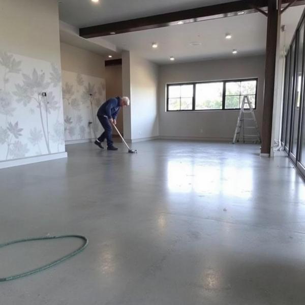 Dekoratyvinių betoninių grindų įrengimas iliustracinis paveiksliukas 3